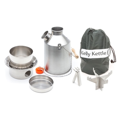 Kelly Kettle Scout Basic Kit (Medium) - Stainless Steel